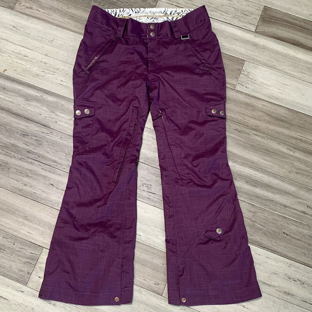 RIDE Snowboards Capp3l Cappel Ski Snowboard Snow Pants Womens Purple Size Large